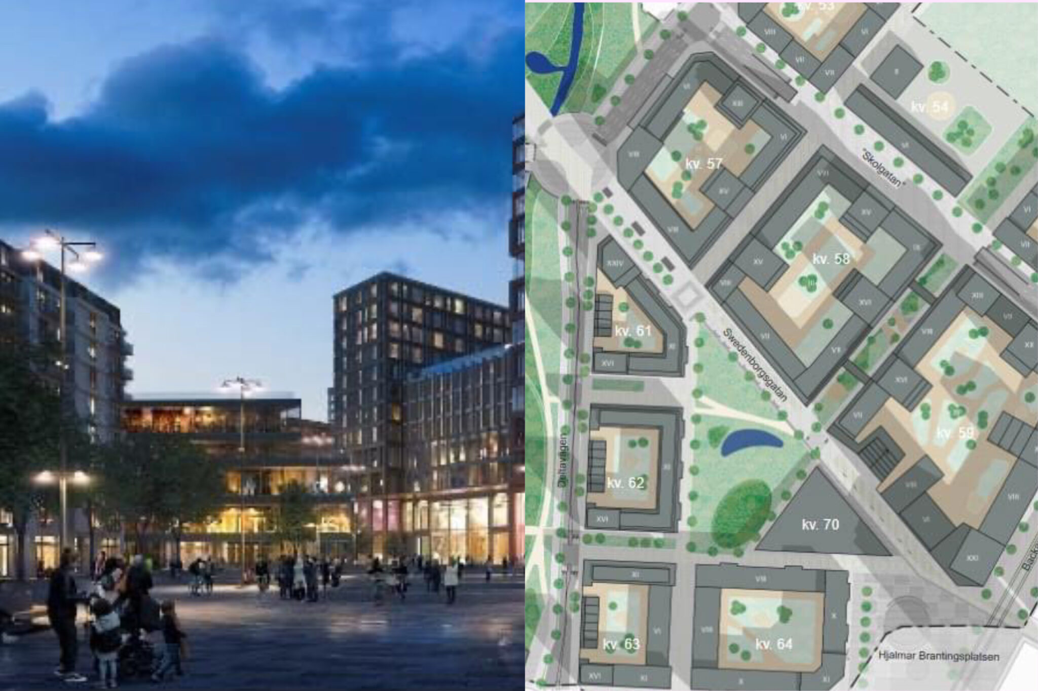 Så Här Ska Hjalmar Brantingstorget Se Ut – Backaplans Framtida Centrum ...